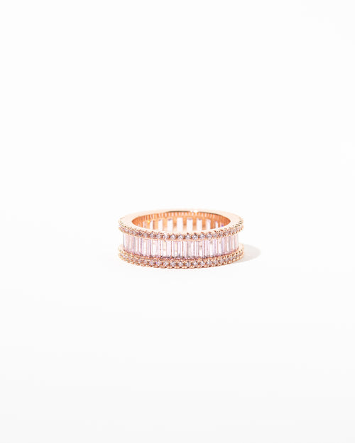 Baguette Crystal Ring