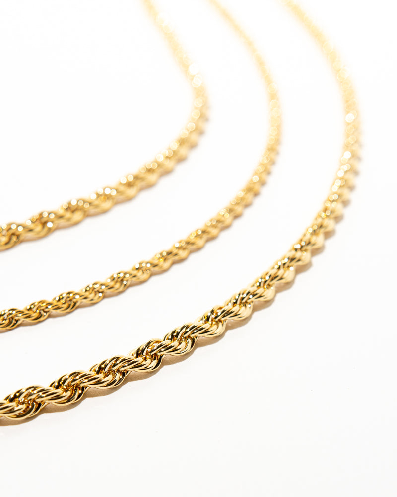 Gold Rope Necklace