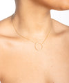 Hoop Pendant Necklace